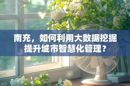 南充，如何利用大数据挖掘提升城市智慧化管理？