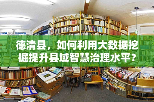 德清县，如何利用大数据挖掘提升县域智慧治理水平？