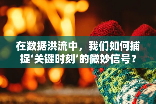 在数据洪流中，我们如何捕捉‘关键时刻’的微妙信号？