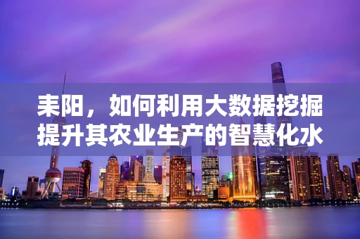 耒阳，如何利用大数据挖掘提升其农业生产的智慧化水平？