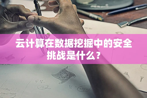 云计算在数据挖掘中的安全挑战是什么？