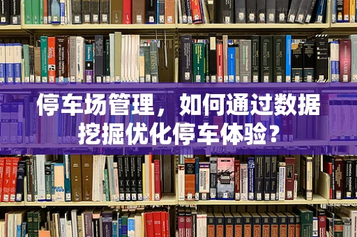 停车场管理，如何通过数据挖掘优化停车体验？