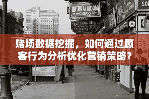 赌场数据挖掘，如何通过顾客行为分析优化营销策略？