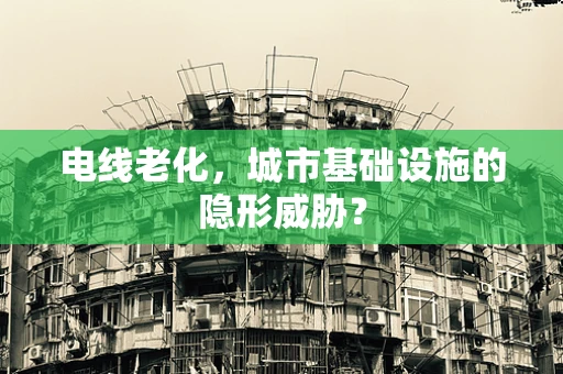 电线老化，城市基础设施的隐形威胁？