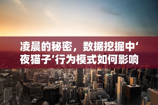 凌晨的秘密，数据挖掘中‘夜猫子’行为模式如何影响业务决策？