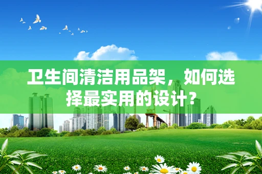 卫生间清洁用品架，如何选择最实用的设计？