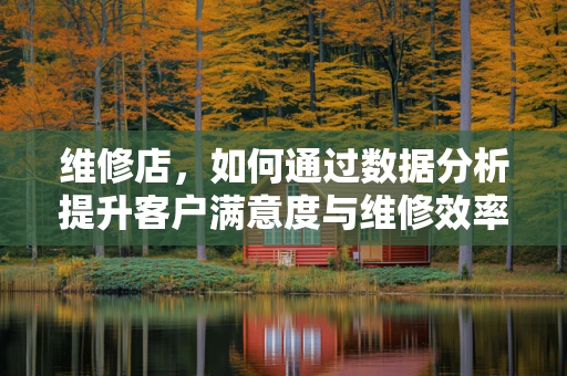 维修店，如何通过数据分析提升客户满意度与维修效率？