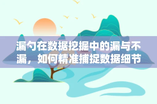 漏勺在数据挖掘中的漏与不漏，如何精准捕捉数据细节？