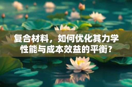 复合材料，如何优化其力学性能与成本效益的平衡？