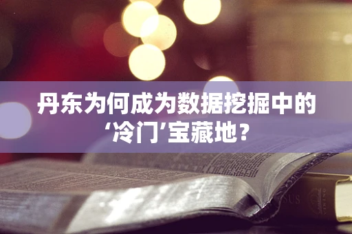 丹东为何成为数据挖掘中的‘冷门’宝藏地？