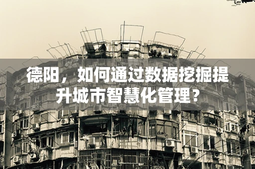 德阳，如何通过数据挖掘提升城市智慧化管理？