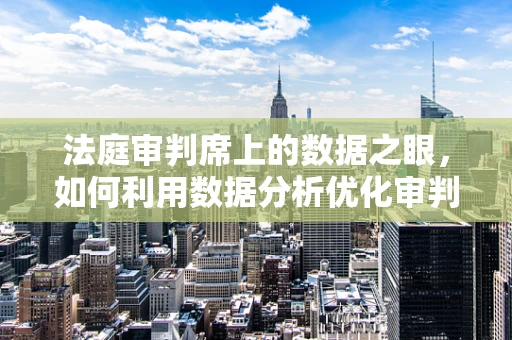 法庭审判席上的数据之眼，如何利用数据分析优化审判流程？