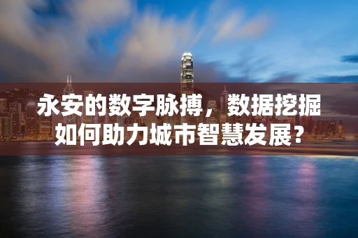 永安的数字脉搏，数据挖掘如何助力城市智慧发展？