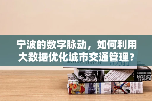 宁波的数字脉动，如何利用大数据优化城市交通管理？