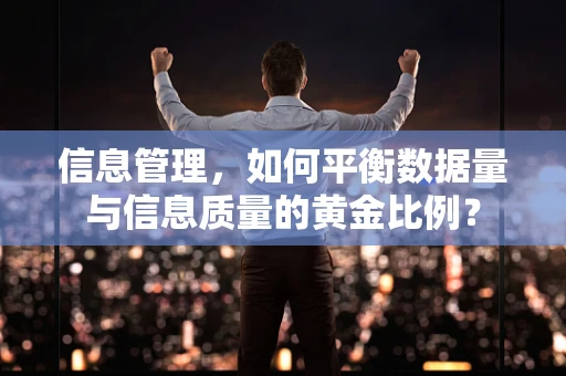 信息管理，如何平衡数据量与信息质量的黄金比例？
