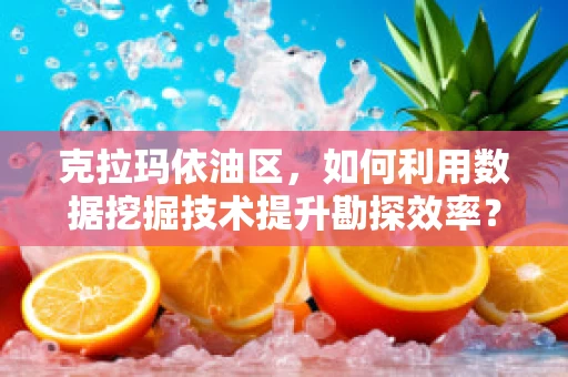 克拉玛依油区，如何利用数据挖掘技术提升勘探效率？