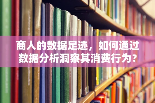 商人的数据足迹，如何通过数据分析洞察其消费行为？