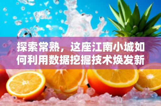 探索常熟，这座江南小城如何利用数据挖掘技术焕发新活力？