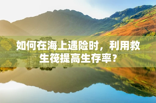 如何在海上遇险时，利用救生筏提高生存率？