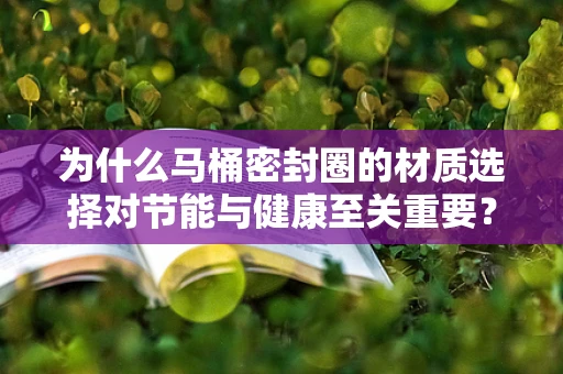 为什么马桶密封圈的材质选择对节能与健康至关重要？