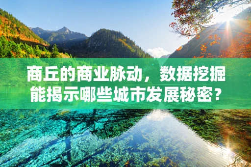 商丘的商业脉动，数据挖掘能揭示哪些城市发展秘密？