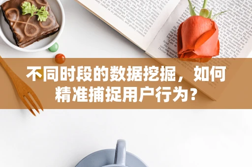 不同时段的数据挖掘，如何精准捕捉用户行为？