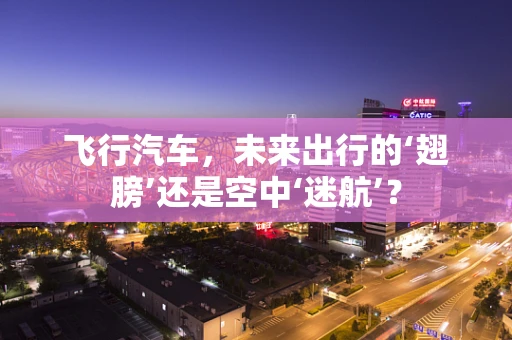 飞行汽车，未来出行的‘翅膀’还是空中‘迷航’？