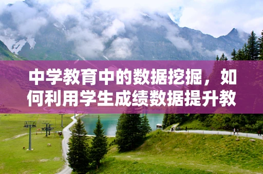 中学教育中的数据挖掘，如何利用学生成绩数据提升教学质量？