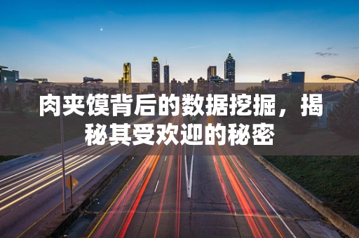 肉夹馍背后的数据挖掘，揭秘其受欢迎的秘密