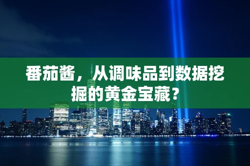 番茄酱，从调味品到数据挖掘的黄金宝藏？