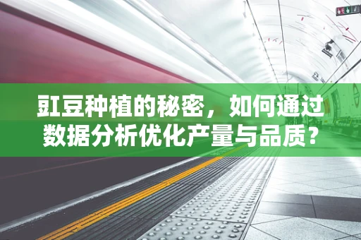 豇豆种植的秘密，如何通过数据分析优化产量与品质？