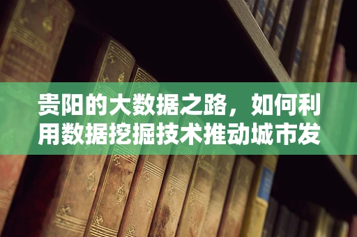 贵阳的大数据之路，如何利用数据挖掘技术推动城市发展？