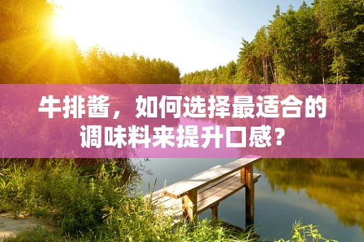 牛排酱，如何选择最适合的调味料来提升口感？