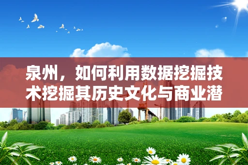 泉州，如何利用数据挖掘技术挖掘其历史文化与商业潜力？