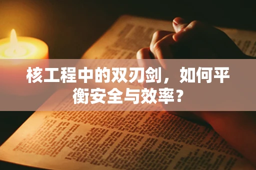 核工程中的双刃剑，如何平衡安全与效率？