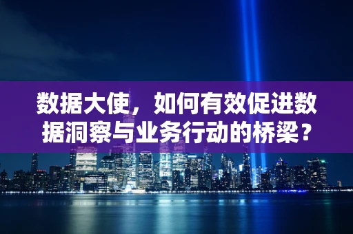 数据大使，如何有效促进数据洞察与业务行动的桥梁？