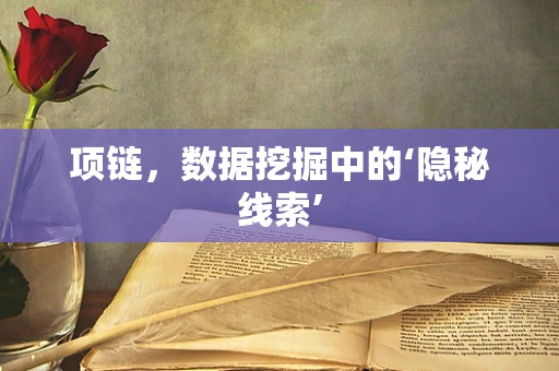 项链，数据挖掘中的‘隐秘线索’