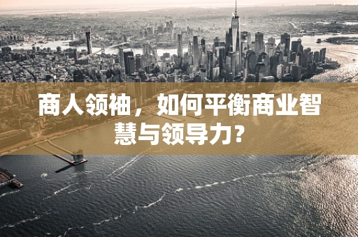 商人领袖，如何平衡商业智慧与领导力？