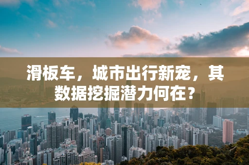 滑板车，城市出行新宠，其数据挖掘潜力何在？