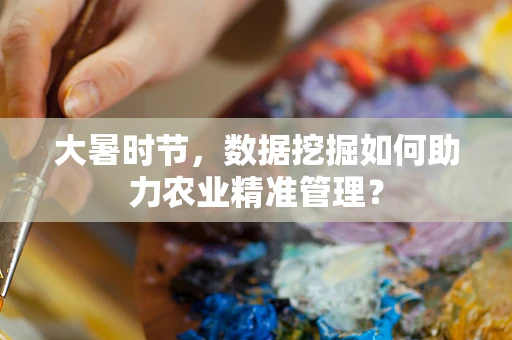 大暑时节，数据挖掘如何助力农业精准管理？