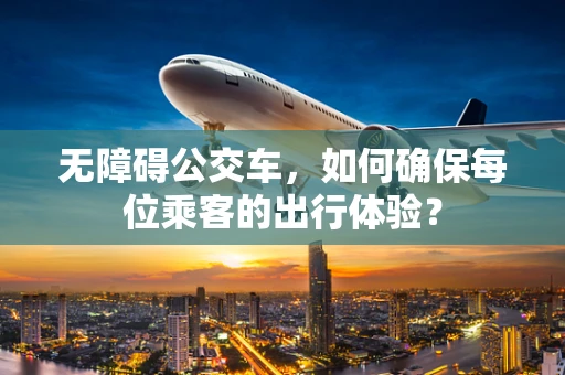 无障碍公交车，如何确保每位乘客的出行体验？