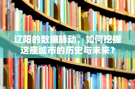 辽阳的数据脉动，如何挖掘这座城市的历史与未来？