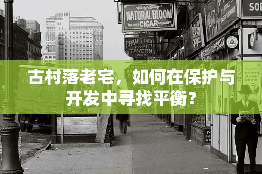 古村落老宅，如何在保护与开发中寻找平衡？